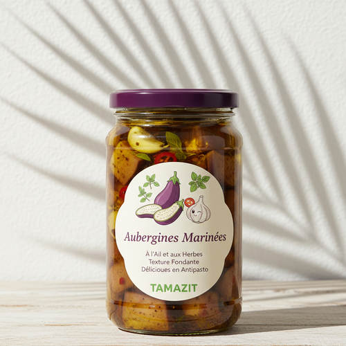 Aubergines Marinées TAMAZIT