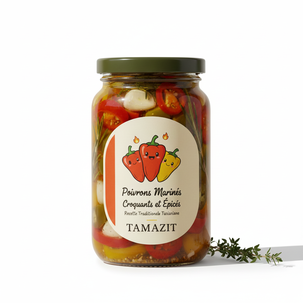 Poivrons Marinés TAMAZIT