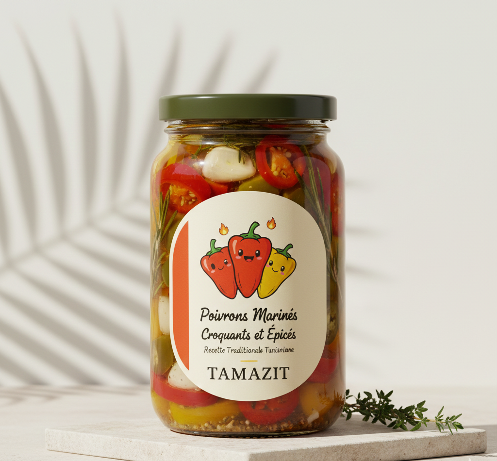 Poivrons Marinés TAMAZIT